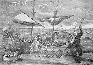 Cleopatra Prints: The Battle of Actium