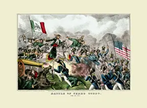 Battle of Cerro Gordo. April 18th 1847