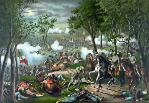 American Civil War (1860-1865) Collection: Battle of Chancellorsville, 1863