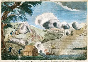 Colonials Prints: Battle of Charleston