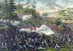 American Civil War (1860-1865) Collection: Battle of Chickamauga, 1863