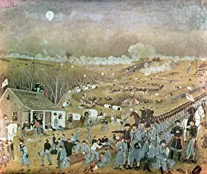 Gettysburg Prints: Battle of Gettysburg by John Richards