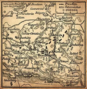 Images Dated 6th May 2018: Battle of Hochkirch took place on 14 October 1758 during the Third Silesian War