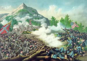 Keith Lance Illustrations Collection: Battle of Kennesaw Mountain