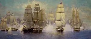 America Prints: Battle of Lake Erie