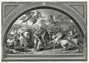 Battle Scene with Attila