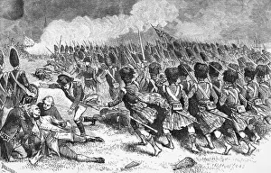 Teamwork Prints: Battle Scene From French and Indian War