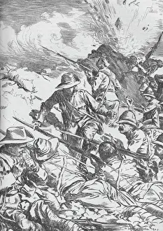 Victorian Prints: The Battle of Spion Kop
