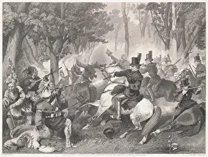 Battle of the Thames: Death of Tecumseh