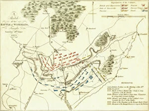 Battle Maps and Plans Gallery: Battle Of Waterloo