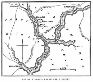 American Civil War (1860-1865) Collection: Battle of Wilsons Creek