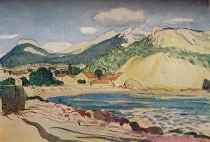 1930s Prints: Bay in the South of France