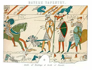 Concepts And Ideas Collection: Bayeux Tapestry - Battle of Hastings