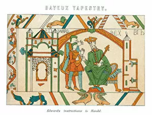 Concepts And Ideas Collection: Bayeux Tapestry - Edward the Confessor
