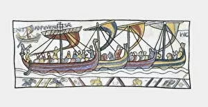 Ink And Brush Collection: Bayeux Tapestry Illustration