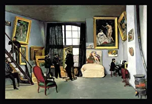 Studio Prints: Bazille's Studio: 9 rue de la Condamine