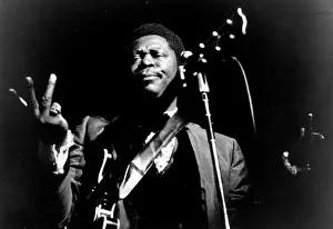 B.B. King Performing