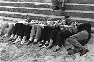 Fema Prints: Beach Basking