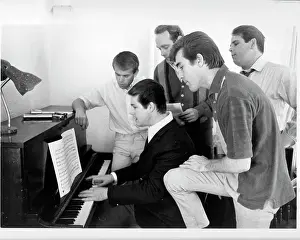 Beach Boys Around A Piano