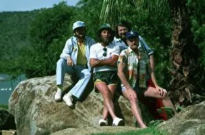 California Dreaming: Iconic Beach Boys Moments Captured in Time: Beach Boys Portrait In A Tropical Locale