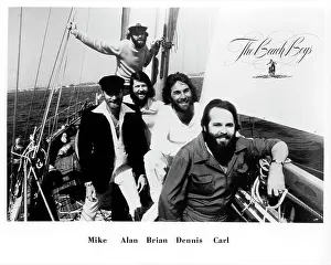 California Dreaming: Iconic Beach Boys Moments Captured in Time: Beach Boys On A Sailboat