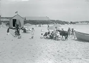 Landforms Prints: Beach Scene on Long Island