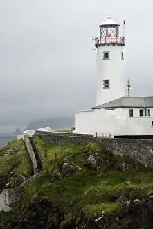 Guarding Collection: Beacon of Fanad Head at the mouth of Milford sound, Co Donegal Ireland