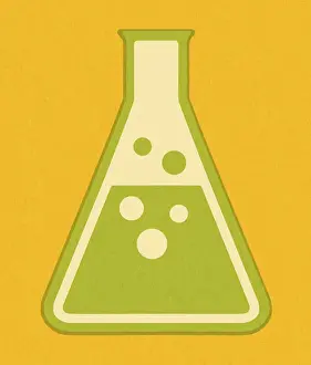 Single Objec Prints: Beaker of Green Liquid