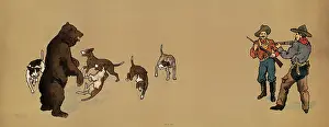 Dogs Prints: Bear Hunt