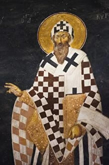 Images Dated 7th June 2011: beard, christianity, fresco, byzantine, art, saint, church of st saviour, chora, kariye museum