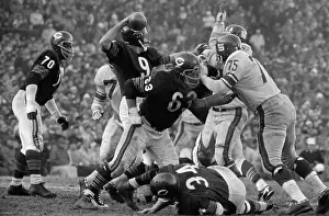 Action Prints: Bears and Giants in 1963 NFC Championship Game