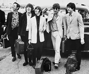 Beatles Prints: The Beatles Arrive in London