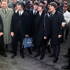 Tarmac Prints: The Beatles Arriving at Idlewild Airport