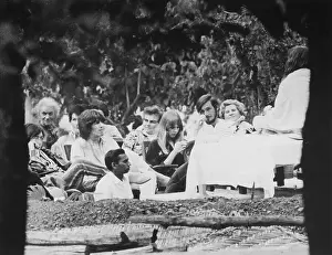 Instructor Prints: The Beatles Attending Meditation Session in New Delhi