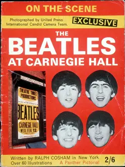 Beatle Mania Prints: Beatles At Carnegie Hall Fanzine