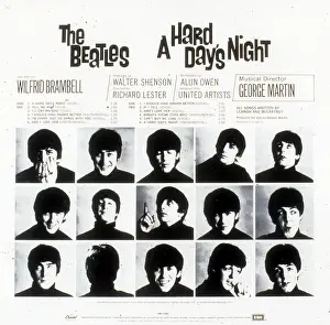 Beatles A Hard Day's Night Album Cover
