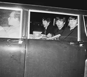 The Beatles at JFK International Airport