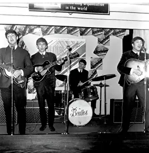 Beatles Promote The Release Of Please Please Me