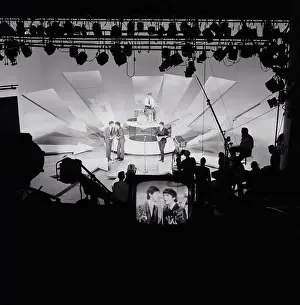 The Beatles Rehearse on Camera
