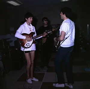 The Beatles Rehearsing