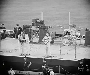 Performing Prints: The Beatles At Shea Stadium