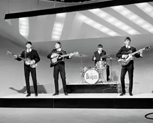 Beatles On A TV Show In London