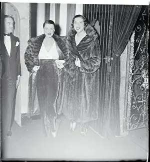 Beatrice Lillie and Fannie Brice Smiling Together