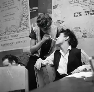 Beatnik Prints: Beats Lighting Cigarettes Off Each Other