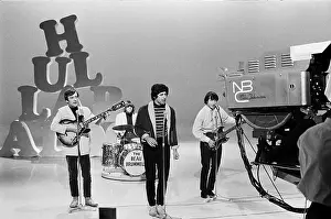 Bass Guitar Prints: The Beau Brummels On Hullabaloo