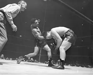 Beau Jack Punching Morris Reif