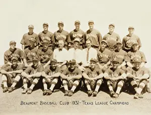 Team Prints: Beaumont Baseball Club 1932 - Texas League Champions