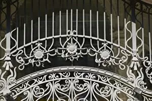 Hungary Collection: beautiful art deco iron work in budapest