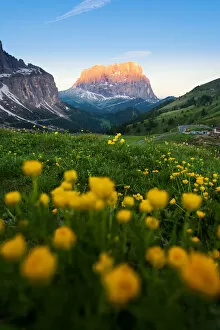 Images Dated 18th June 2014: Beautiful Dolomites Landscape in summer season