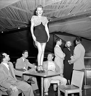 Beautiful Legs Contest At Casino Gardens In LA